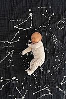 Vista 2 de CLEMENTINE KIDS Manta de Muselina Individual (Astrología)