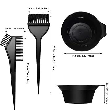 Blond And Protect DIY Hair Lightening Kit 8+ Level Hair Bleach Lightening Kit Combo - 30 Vol Developer & 3 PCS Set (White powder)