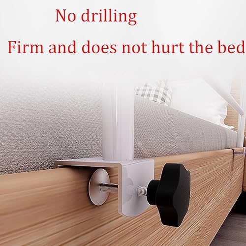 Miniatura 4 de Barandillas médicas para adultos mayores con clip, barra de agarre segura para prevención de caídas de noche, mango de barra de pie de estabilidad,