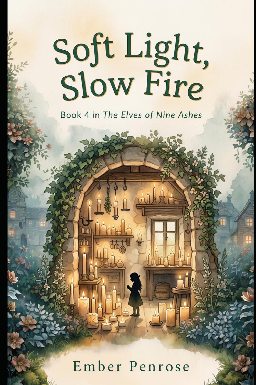 Soft Light, Slow Fire: A Cozy Fantasy Novel of Nine Ashes (The Elves of Nine Ashes (Cozy Fantasy))