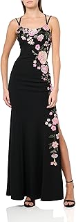 Women's Sleeveless Embroidered Maxi Party Dress - Buy now