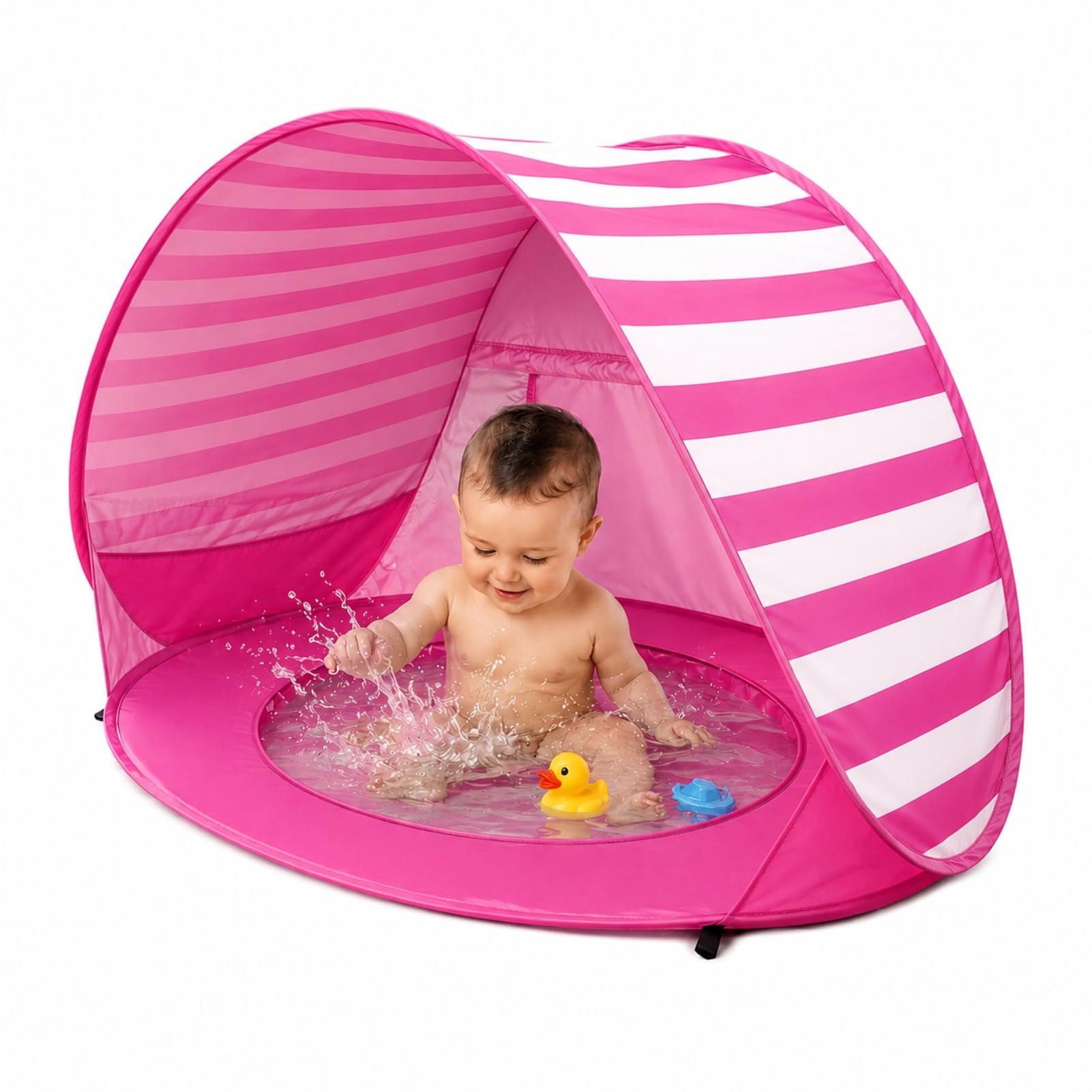 Beach Tent for Kids Portable with Mini Pool UV Protection