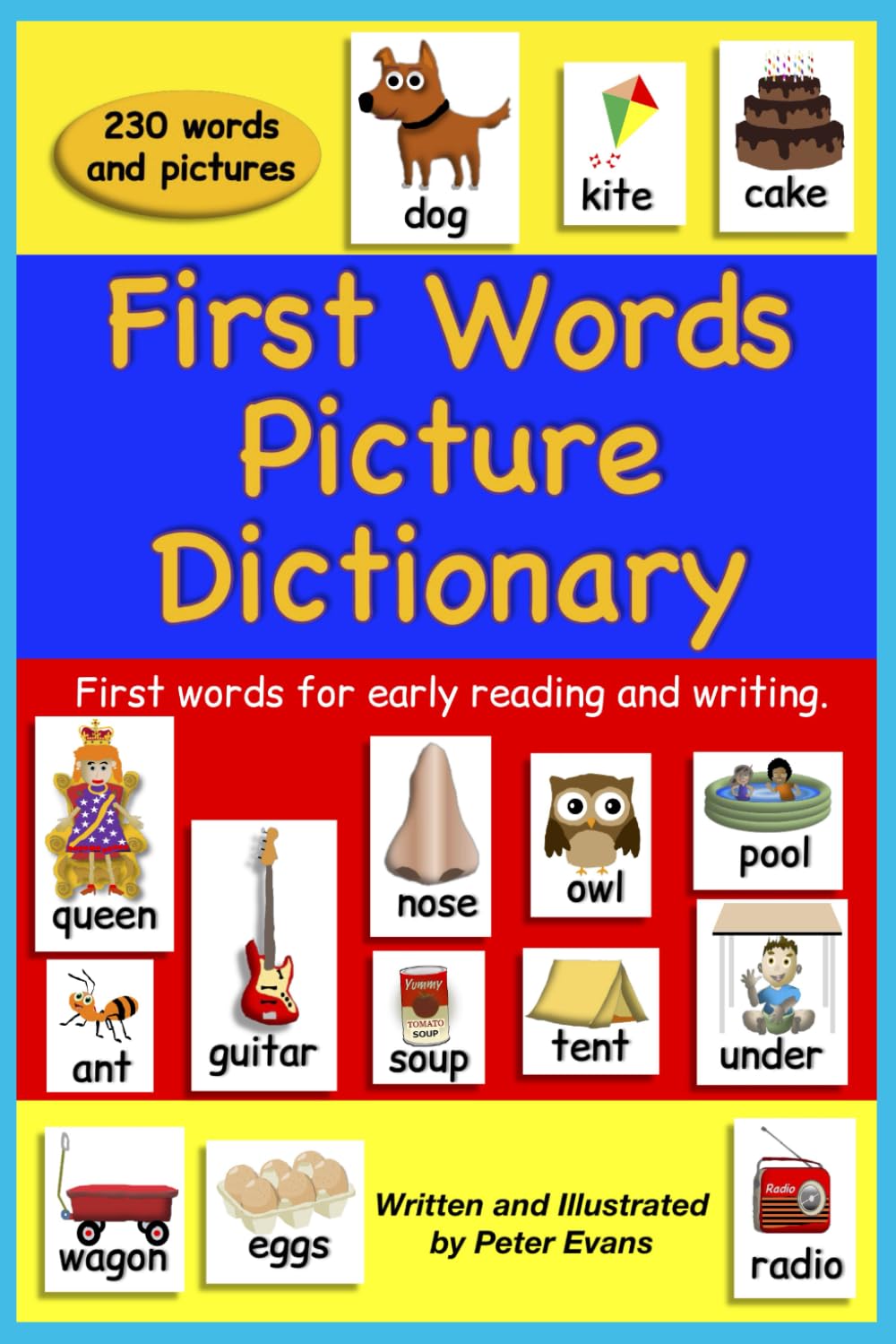 First Words Picture Dictionary: First words for early reading and writing