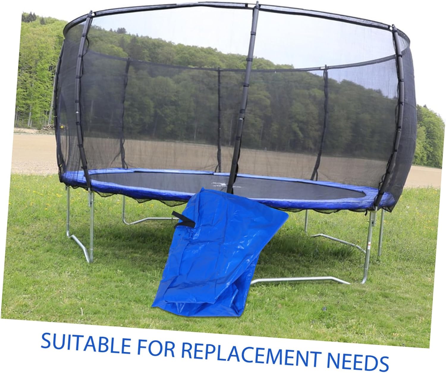 Outdoor Round Trampoline Canopy Cover Shade and Rain for Enhanced Jumping Multi-Functional Design for Backyard Use