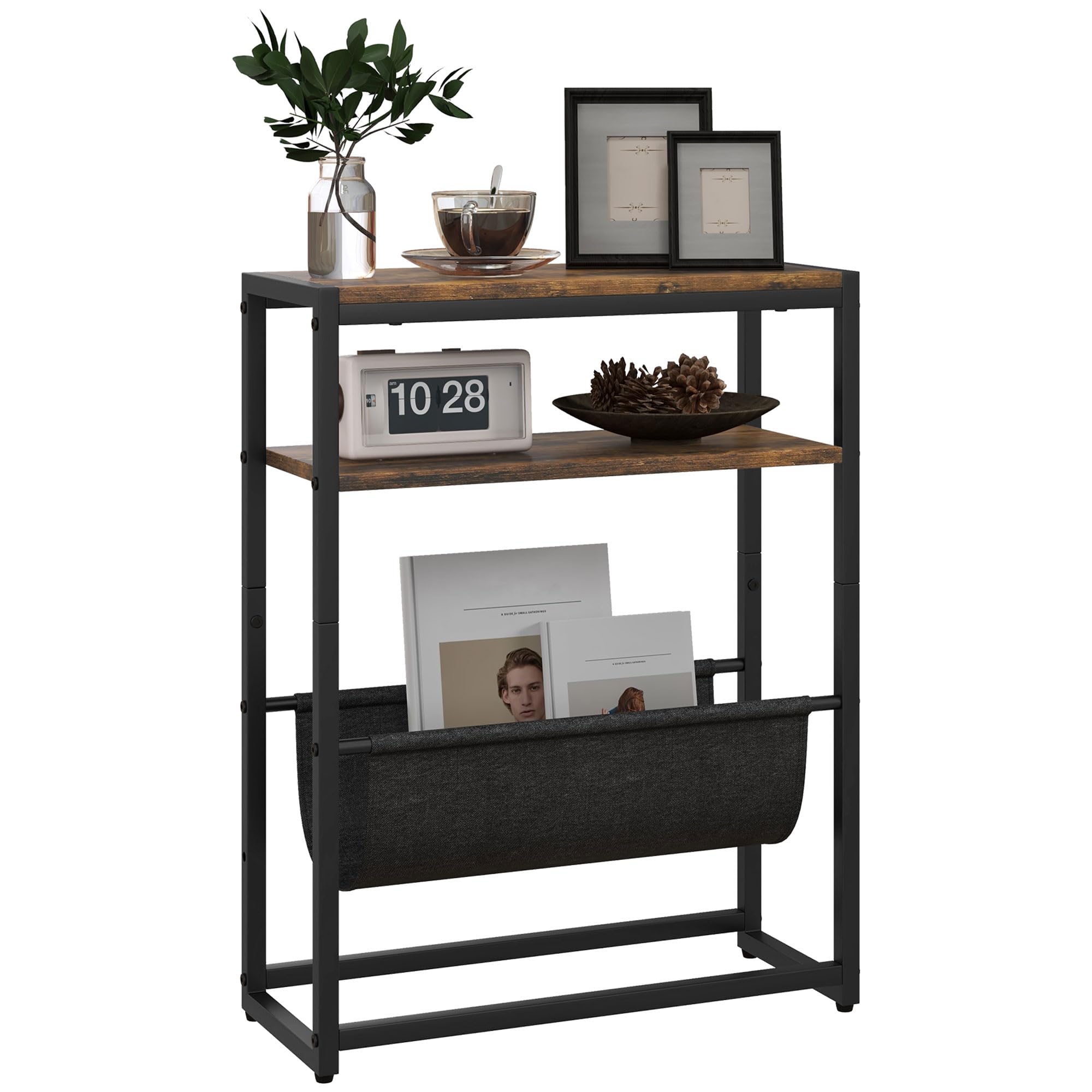 homcom table d'appoint bout de canapé
