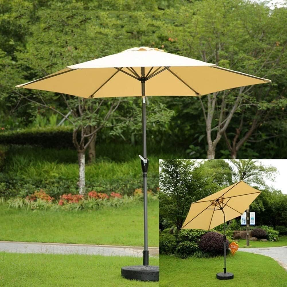 Outdoor Patio Offset Market Umbrellas Outdoor Garden Parasols 2.7M Parasols Garden Patio Umbrella - Uv70+ Crank And Tilt Umbrella For Outdoor, Garden, Patio, Deck Or Pool Side good