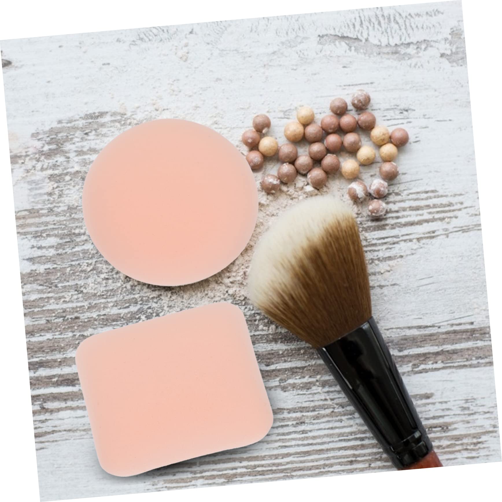 16 Pz Piumino Da Cipria Spugne Piumini Da Cipria Fatti in Casa Forniture Cosmetiche Accessori Per Il Trucco Soffi Morbidi Ragazza Poliuretano Idrofilo Così Morbido Crema Cosmetica