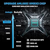 Vista 4 de Kinhank Super Console X2 Pro - Consola de juegos retro integrada con más de 65000 juegos, sistema de juegos Android 9.0Emuelec 4.6, salida 4K UHD