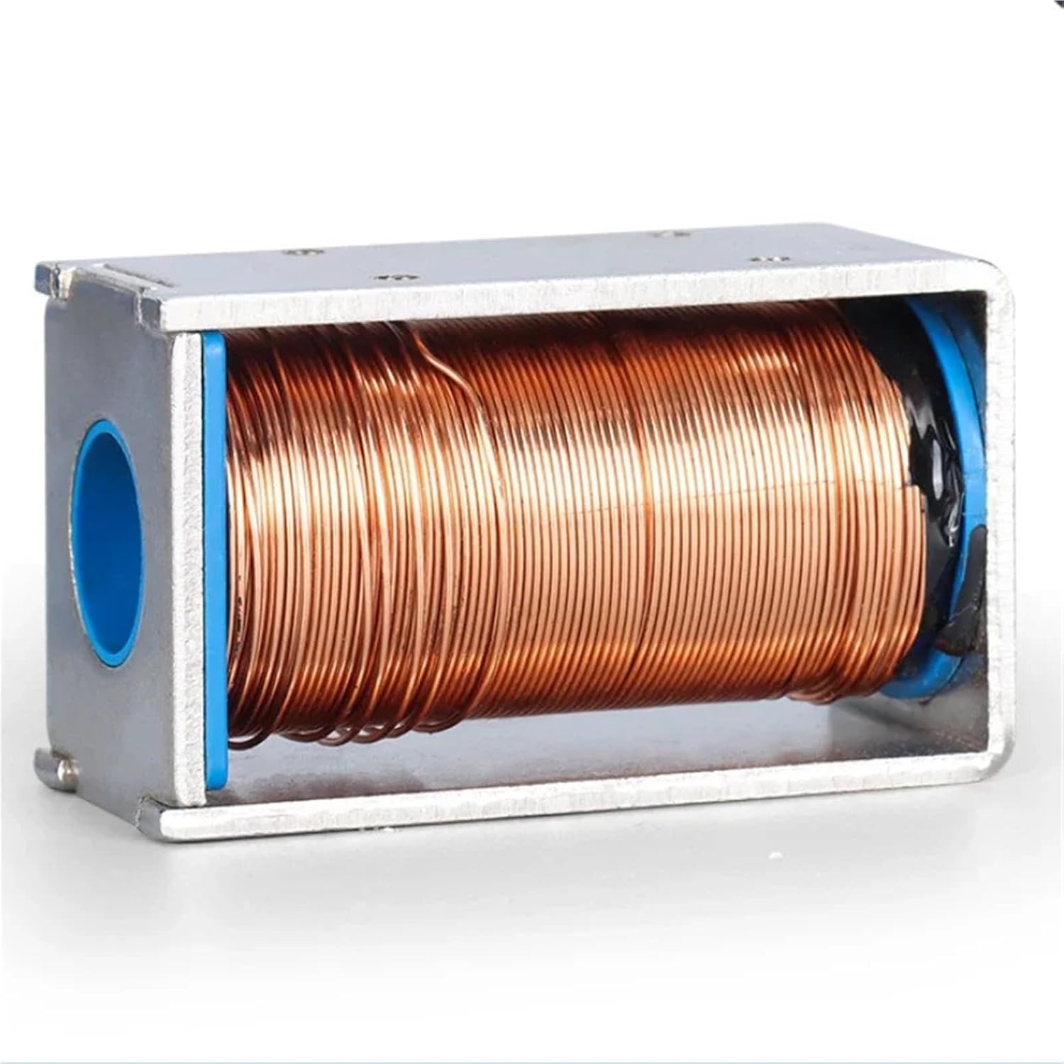 DC12V 24V Through Push Pull Small DC Electromagnet 0520B 0530B 0630B 0730B Strong Pull Switch 5N Stroke Magnet(1039B,24V)