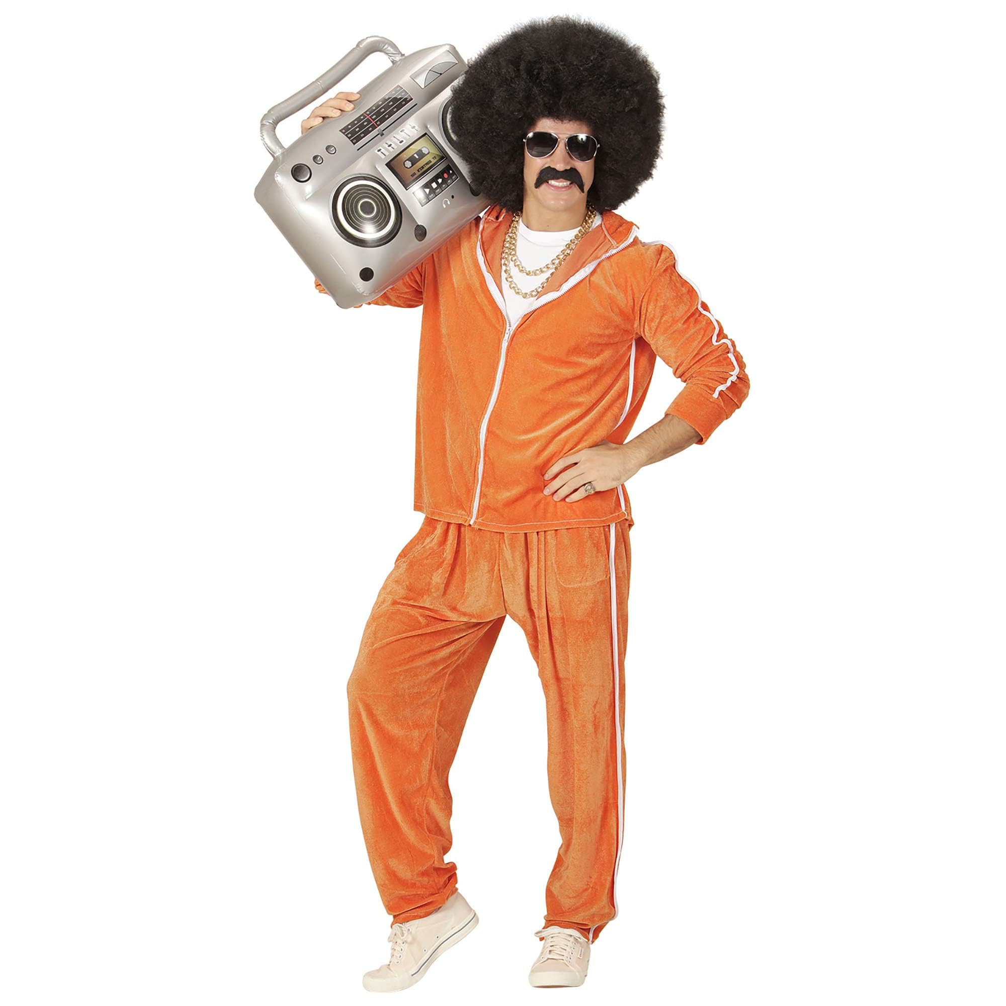 Widmann 0, adult costume 80s tracksuit