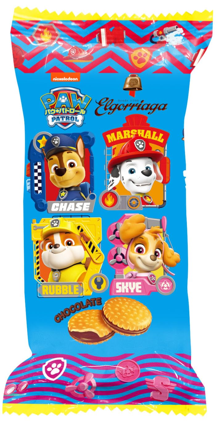 パウ・パトロール チョコレートクリームサンドビスケット(2種類中ランダム発送)