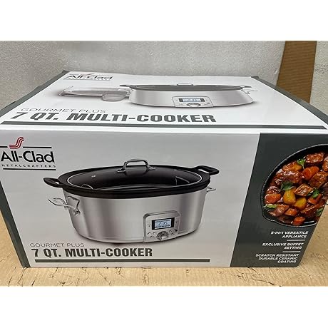 All-Clad Gourmet Plus Slow Cooker, 7-Quart