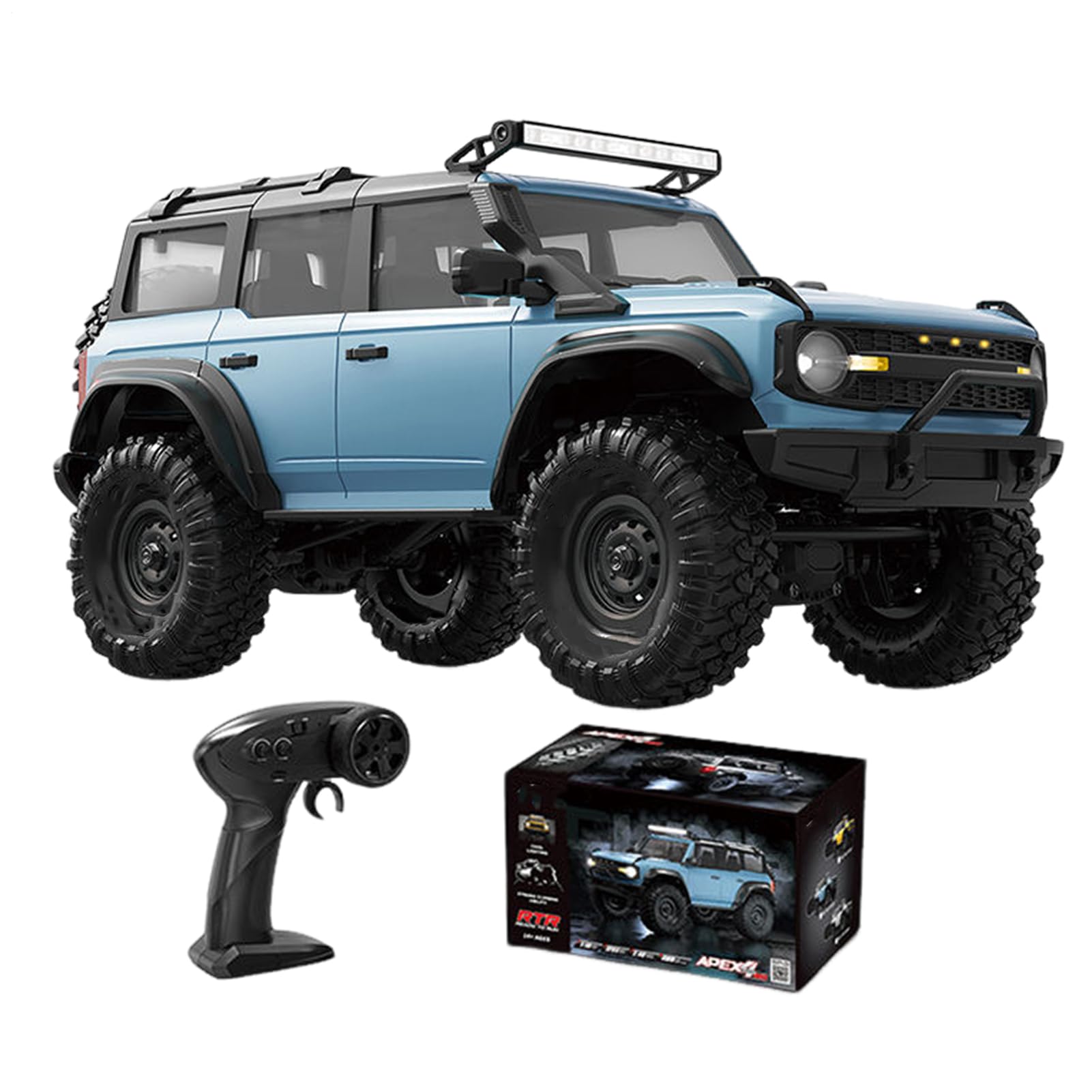 Veicolo Fuoristrada Giocattolo Camion LED | Veicolo Fuoristrada Radiocomandato 1 16 Per Bambini, Ragazzi, Ragazze, Adulti, All'aperto, Feste, Compleanni,