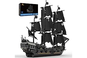 JMBricklayer Perla Negra Barco Model Building Sets: Sail into Adventure!