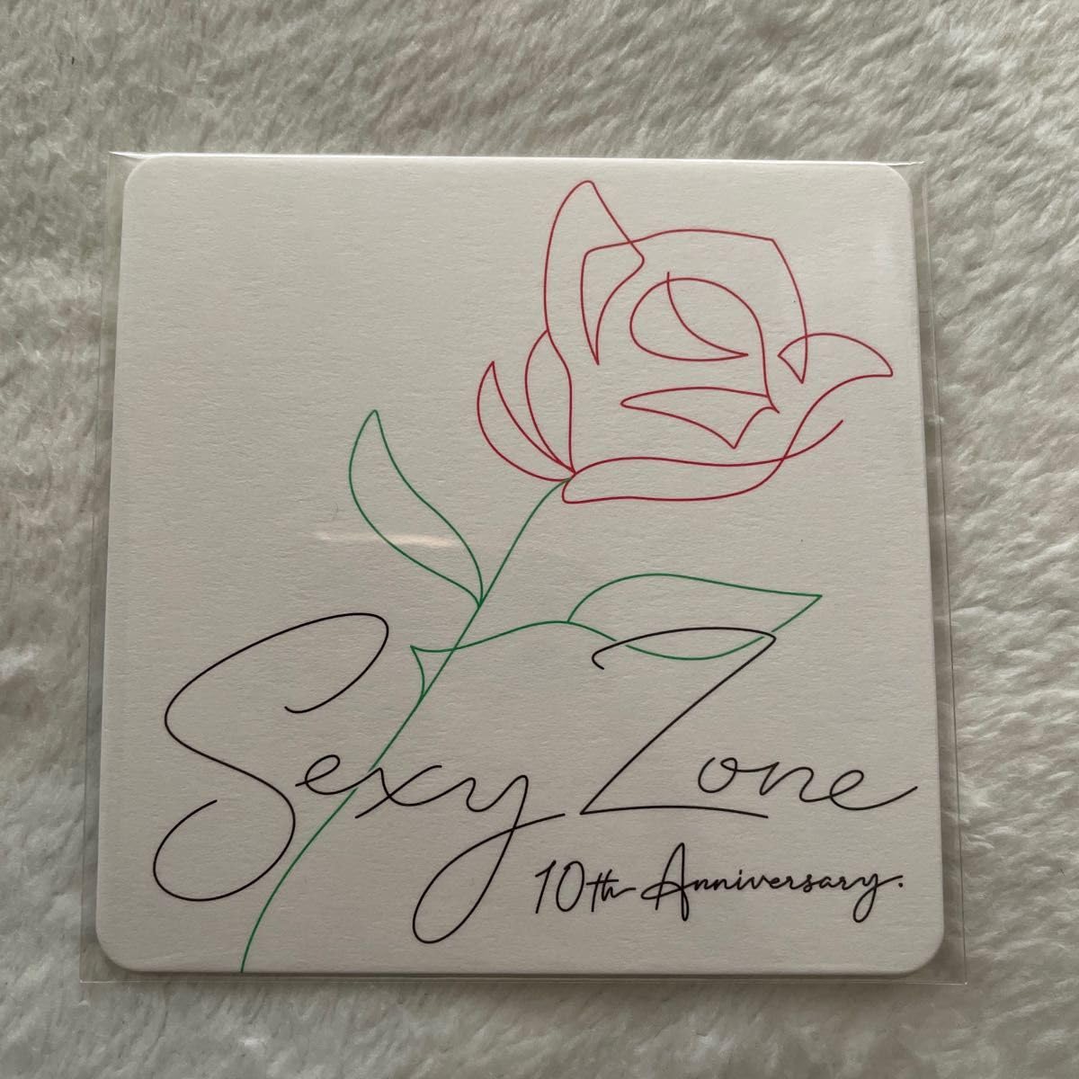 Amazon | SexyZone 10th Anniversary グッズ 2点セット | アイドル