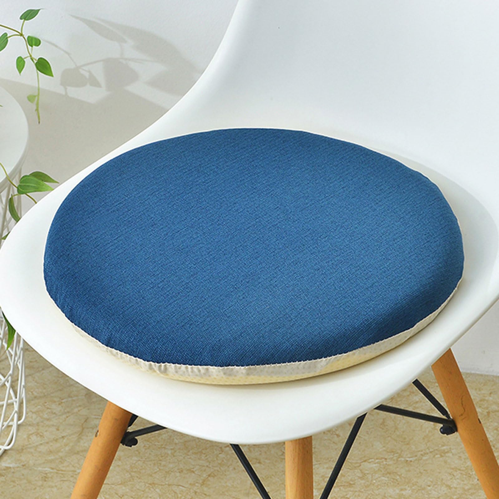 Coussin de chaise en mousse à mémoire de forme 45x45 cm déhoussable