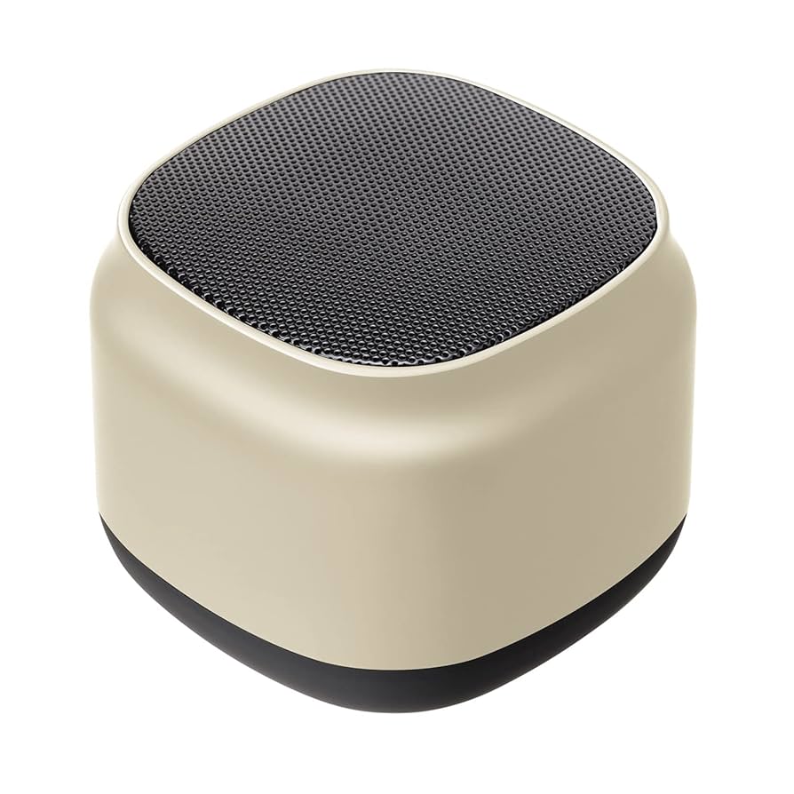 ワイヤレススピーカー ベージュ Amazon | Premium Style ポータブル ワイヤレス スピーカー