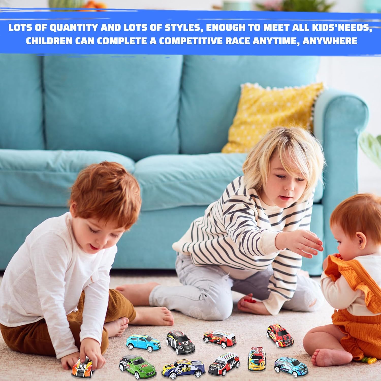 Jenaai 200 Pcs Mini Pull Back Toy Cars Bulk Pull Back Die Cast Race Cars Party Favors for Boys Girls Christmas Party Favor Return Gift Goodie Bag Stuffer Classroom Carnival Gift