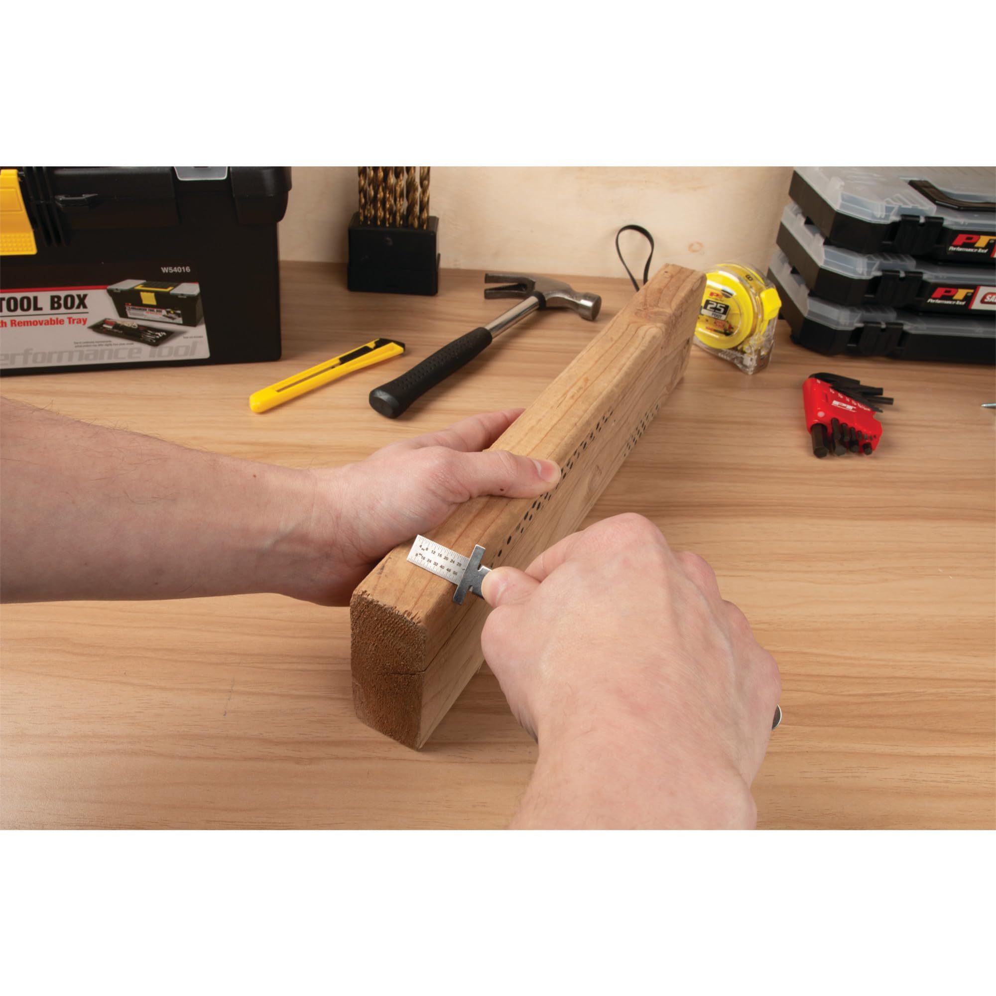 Precision Sliding Depth Gauge - 6 Inch Stainless Steel -6