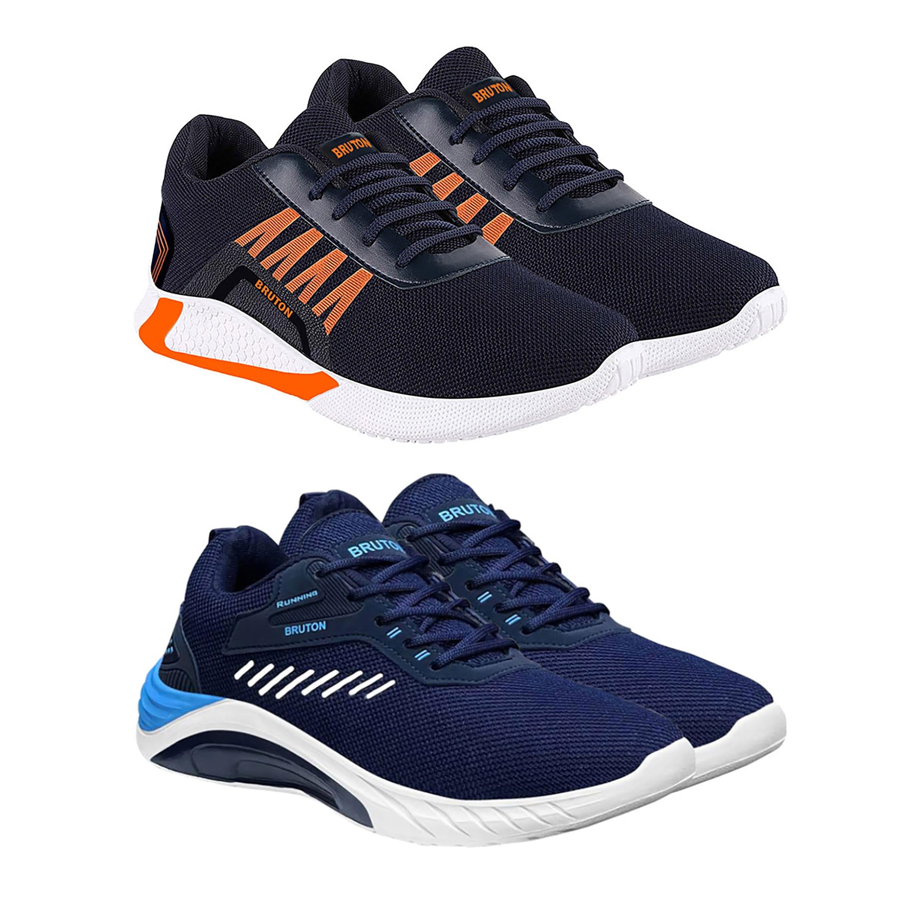 BRUTON Casual Shoes Sneakers for Men - Combo Pack of 2 (Blue, Blue) (B0DHP1M2N1) Amazon Price History, Amazon Price Tracker