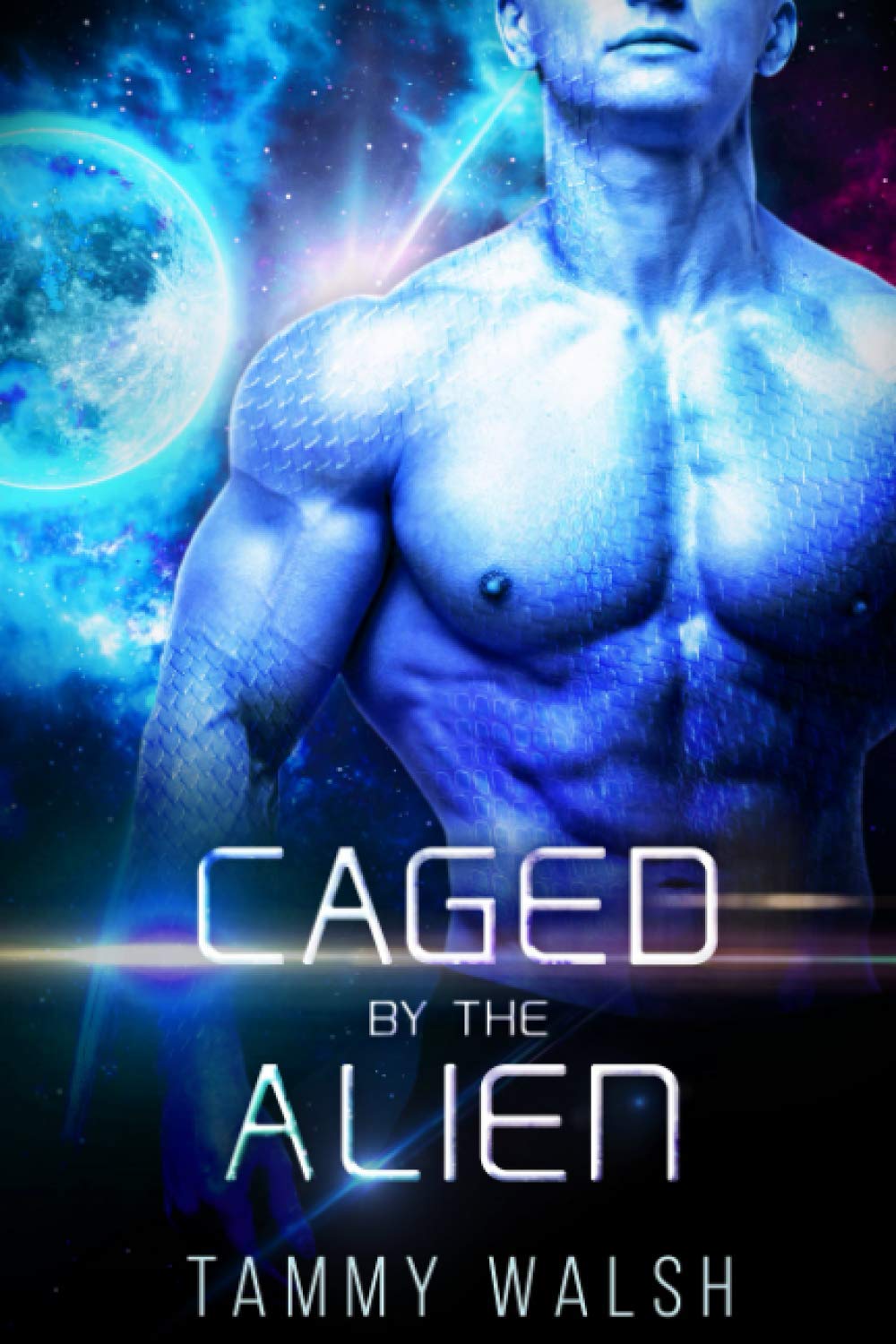 Caged by the Alien: A Scifi Alien Romance (Fated Mates of the Titan Empire)