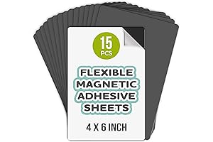 4x6 Magnetic Vinyl Sheets Pack of 15