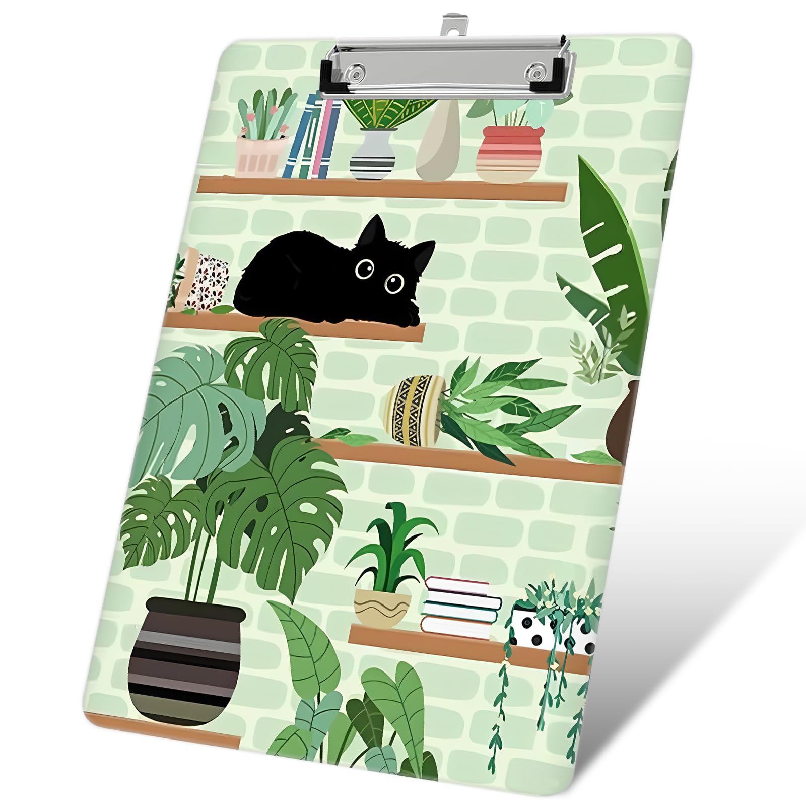 Plastic A4 Clipboards, Cute Fashion Clipboard Decorative, 12.2" x 8.7" Standard A4 Size Clipboards, Plastic Acrylic Clipboard for Teacher, Social