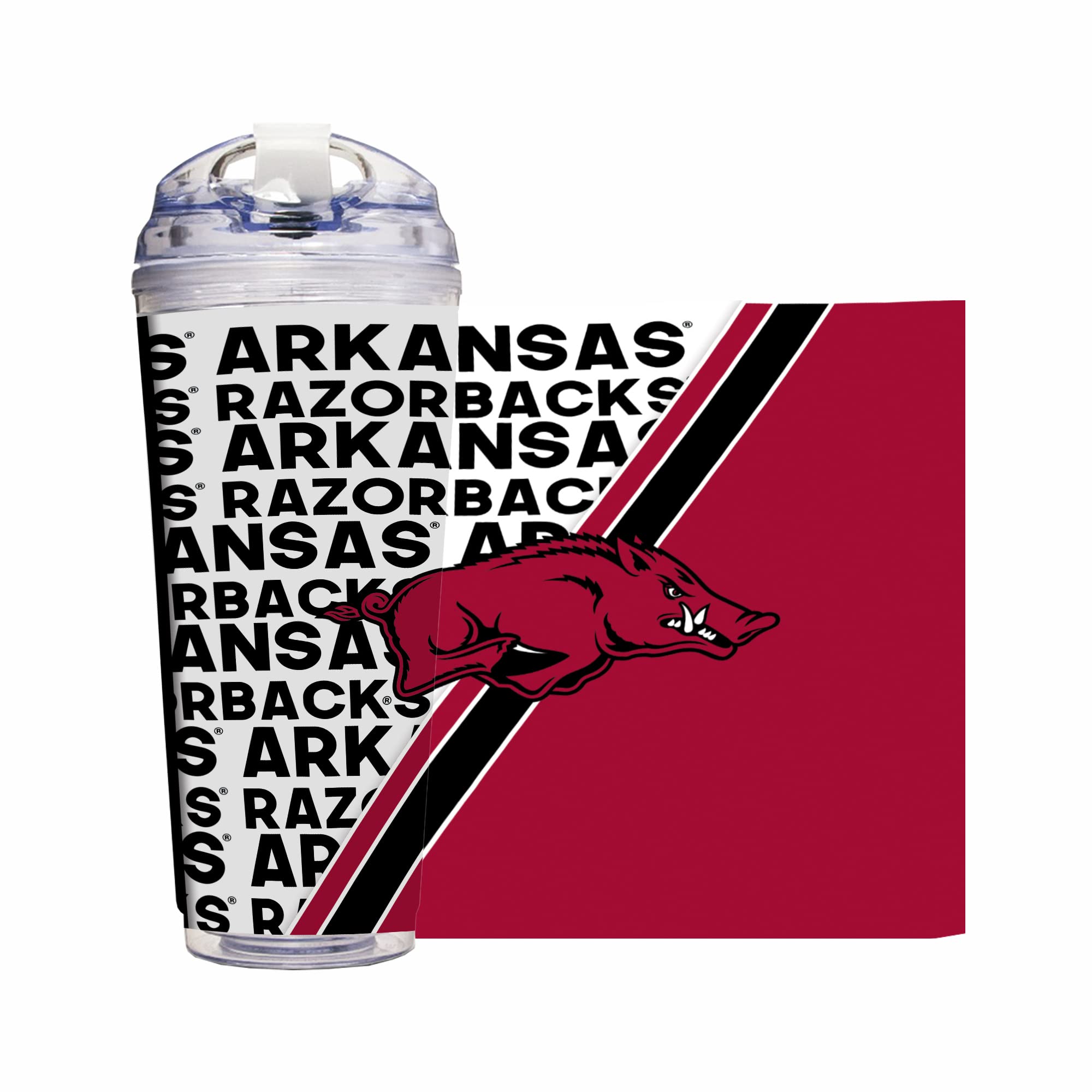 Gobelet Arkansas Razorbacks Rico Industries, le cadeau parfait pour les fans de sport US