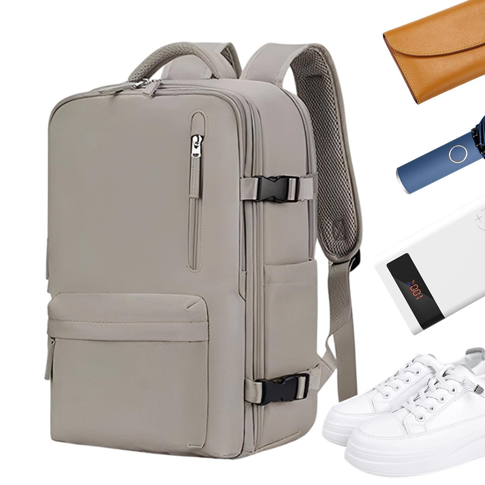 Zaino Con Scomparto Separato Per Scarpe Zaino Da Viaggio Per Computer | Grande Capacità Viaggi Palestra Lavoro Scuola Pendolarismo Escursioni Spiaggia