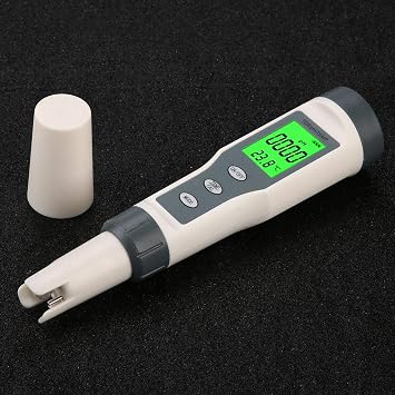 Fdit Dijital su kalitesi test cihazı ve sıcaklık ölçüm cihazı 3'ü 1 arada ideal su test cihazı içme suyu akvaryumları için çok yönlü ambalaj