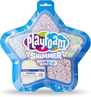 Learning Resources EI-2240 Playfoam Shimmer, Sensory Play, Fidget Toy, Squish & Shape, Never Dries Out, Ages 3+