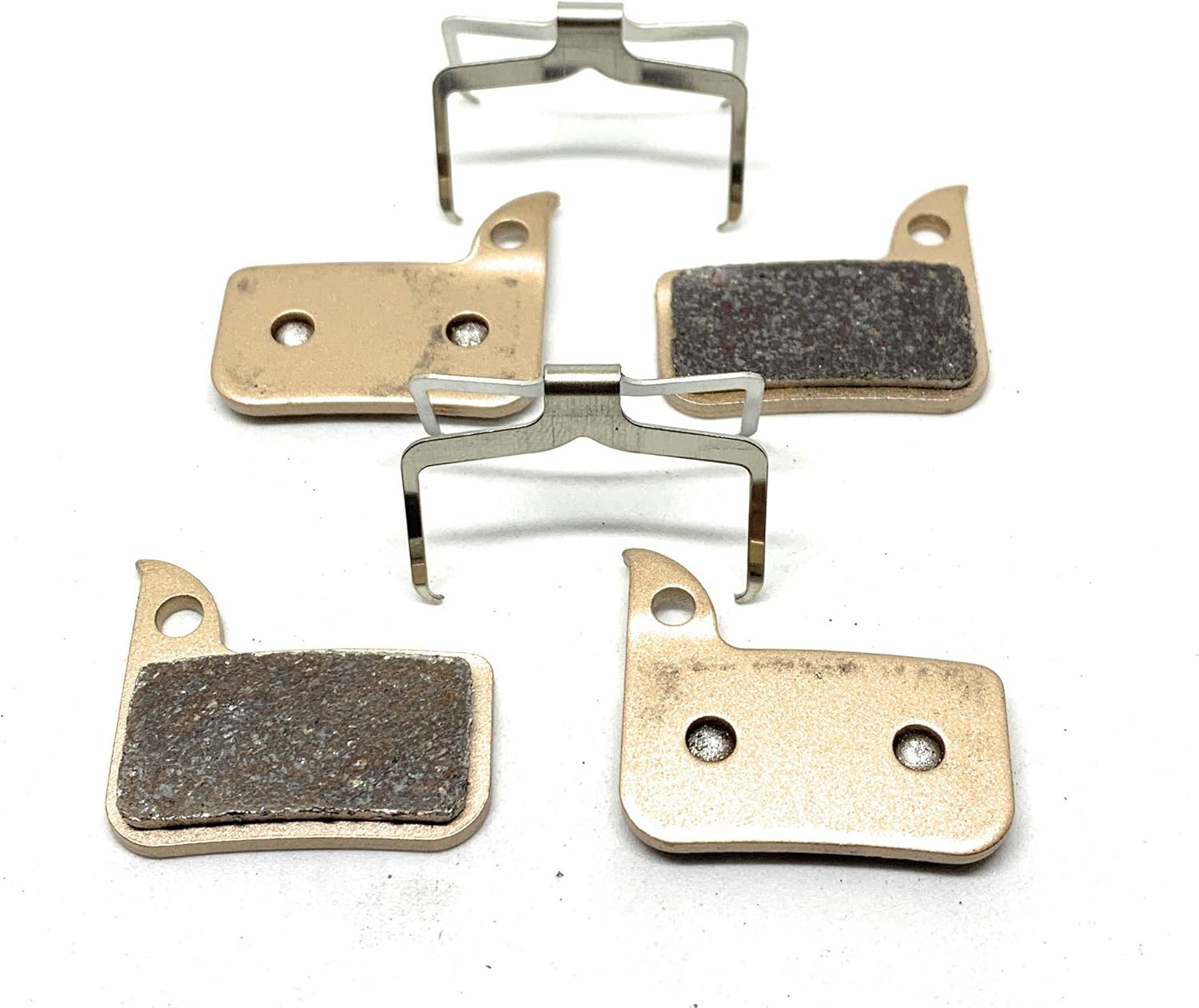 Bike Brake Pads Resin, sintered for All SRAM HDR.Fast Break-in on Mountain-Bike, Gravel or Road- Bicycle.