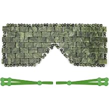 ideayard Jade Eye Mask, Natural Jade Stone Beaded Eye Cover with Adjustable Strap for Hot & Cold Therapy, Soothing Eye Care for Puffiness, Dark Circles & Relaxation