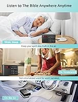 Vista 4 de iGuerburn KJV Audio - Reproductor de Biblia para personas mayores, Biblia electrónica antigua y nueva versión en versión King James, Biblia hablante