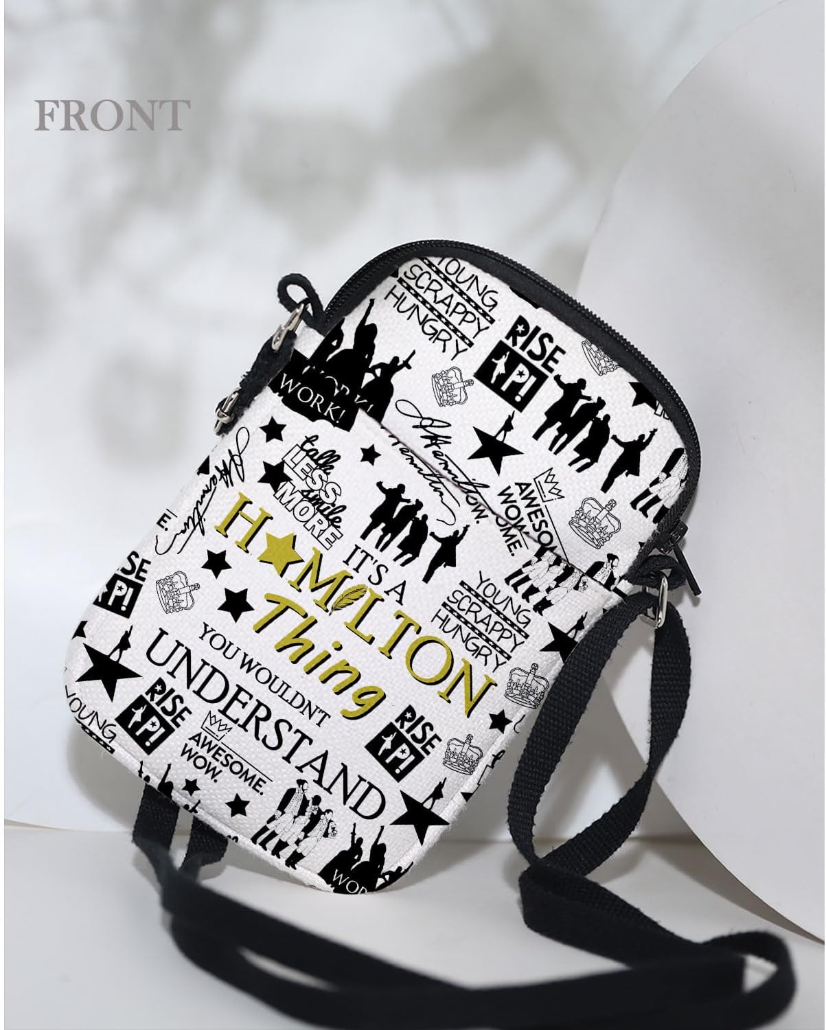 MAOFAED Musical Lover Gift, Musical Theatre Gift, Drama Teacher Gifts, Crossbody Bag for Actress - Image 3