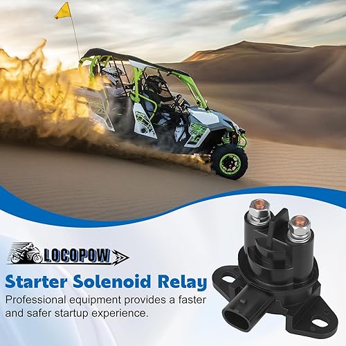 Miniatura 2 de 278001802 278003012 Parte de solenoide de arranque para Can am Defender Commander Maverick X3 Seadoo 3D GS GSI GSX GTI GTS GTX HX LRV RX RXP RXT SP