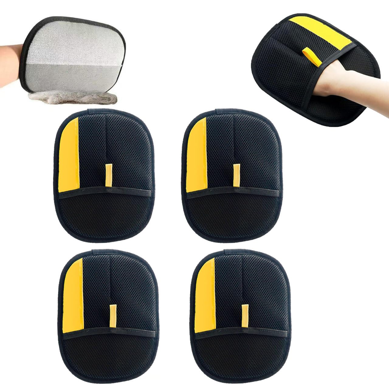 MEIION Le Comptoir Animalier FurFree – Gant Anti-Poils Réutilisable & Écologique Gants d'épilation réversibles pour animaux - Nettoyage facile des poils sur chiens, chats, canapés et vêtements