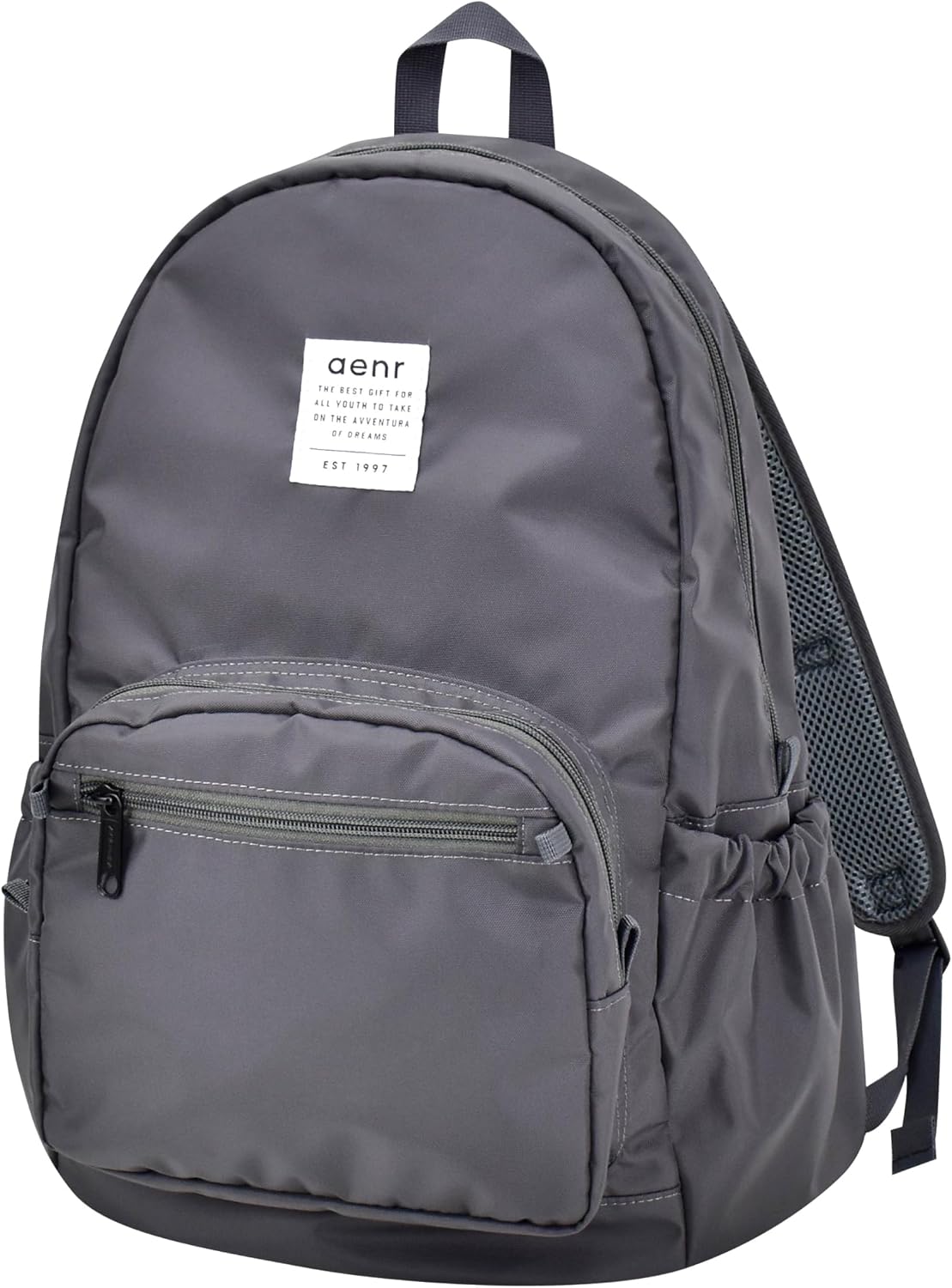 AVVENTURA(アヴェンチュラ) Women's Tone Waterproof Lightweight PN Backpack, Charcoal Gray, One Size
