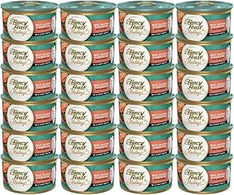 Fancy Feast Elegant Medleys Wild Salmon Florentine Adult Canned Cat Food in Sauce by Fancy Feast