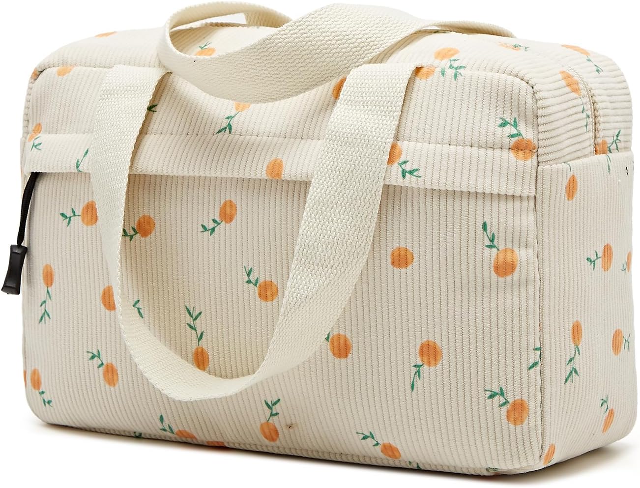 Large Makeup Bag for Women Corduroy Cosmetic bag Make...