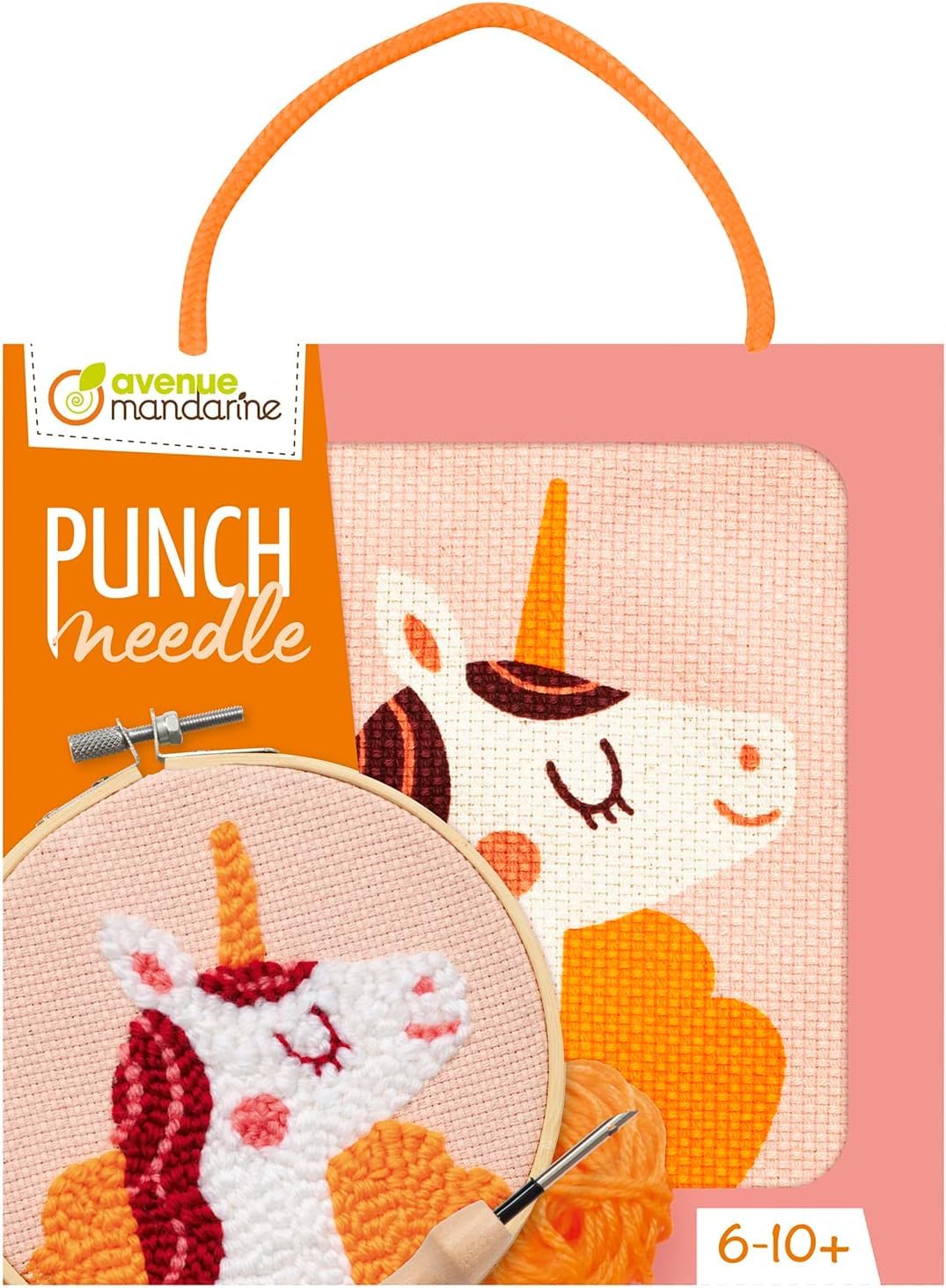 Avenue Mandarine- Unicornio Kit de Costura, Color liconre, Talla única (Clairefontaine Rhodia KC150C)