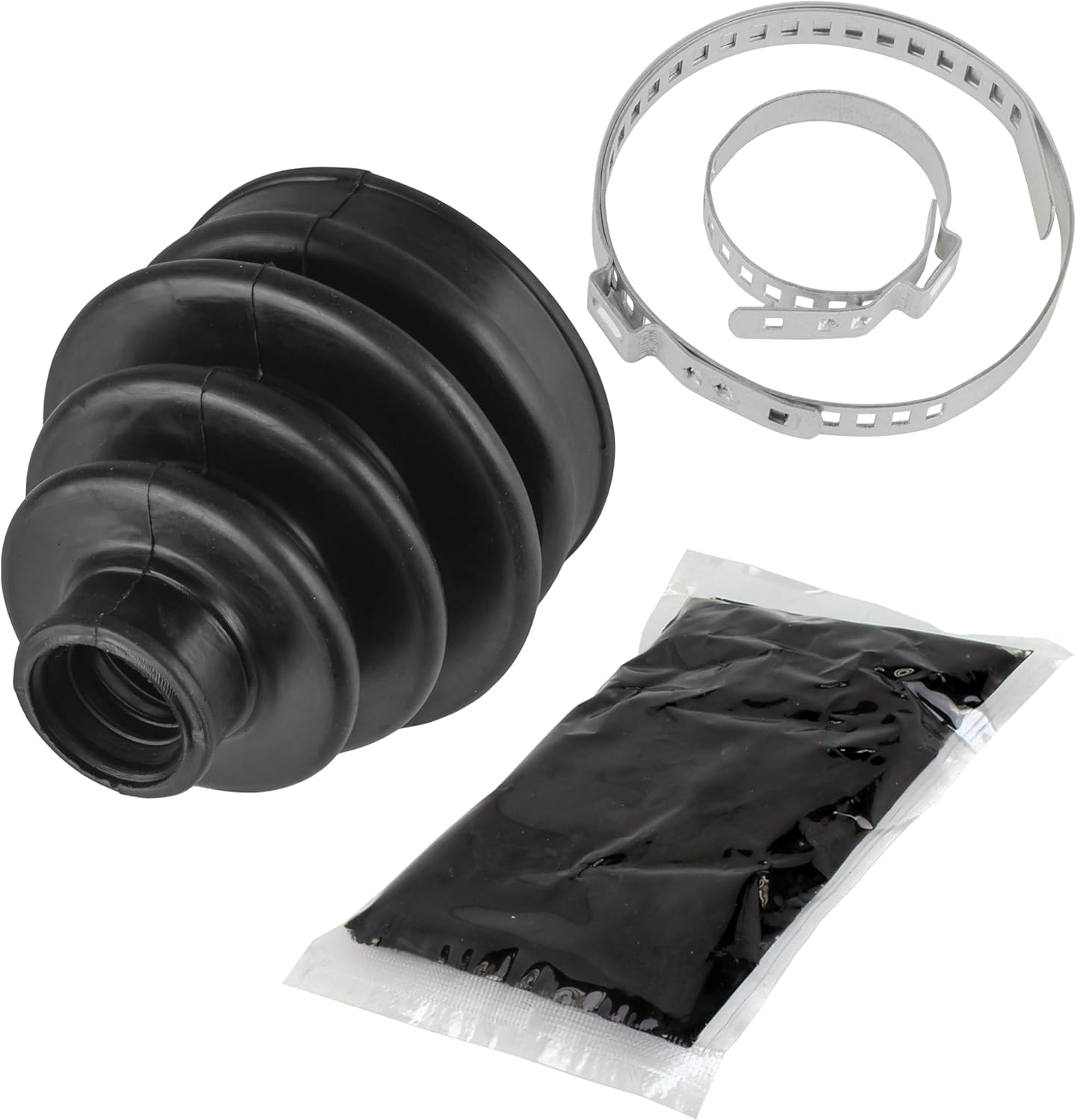Caltric Front Axle Outer Cv Boot Kit Compatible with Yamaha Big Bear 400 Yfm400Fb 4Wd 2007-2012 / Grizzly 450 Yfm450Fg 4Wd 2008-2014
