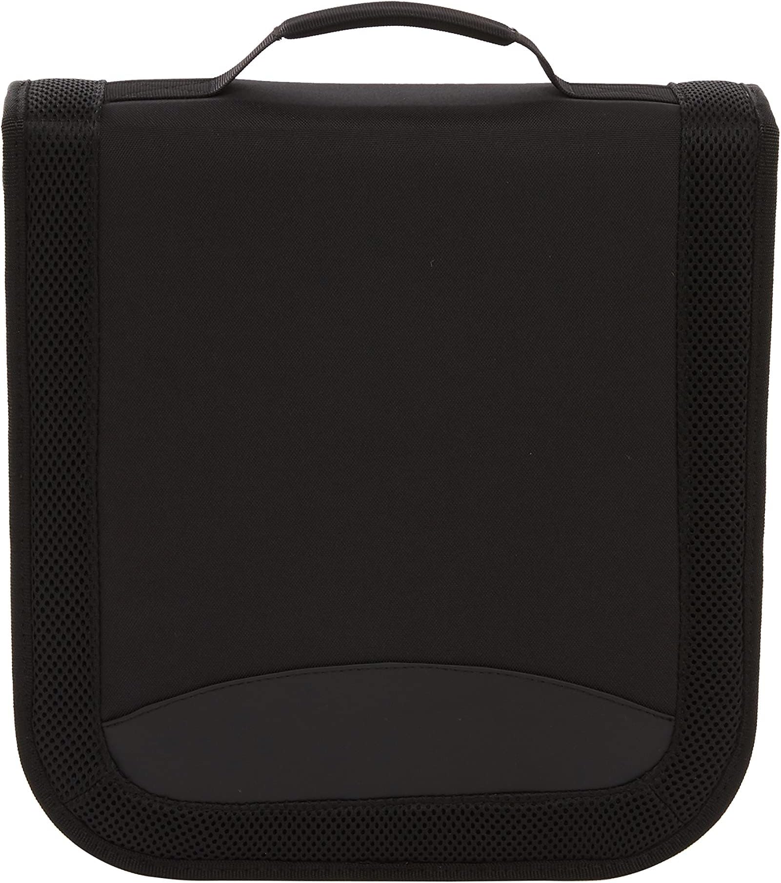 CD/DVD Wallet 128 Disc Capacity Nylon Black