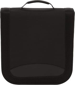 Amazon Basics CD/DVD Wallet 128 Disc Capacity Nylon Black