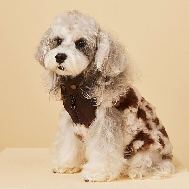Foto 6 de 7 de UOSIA Chaqueta de Invierno para Perros, Chaleco para Perros pequeños