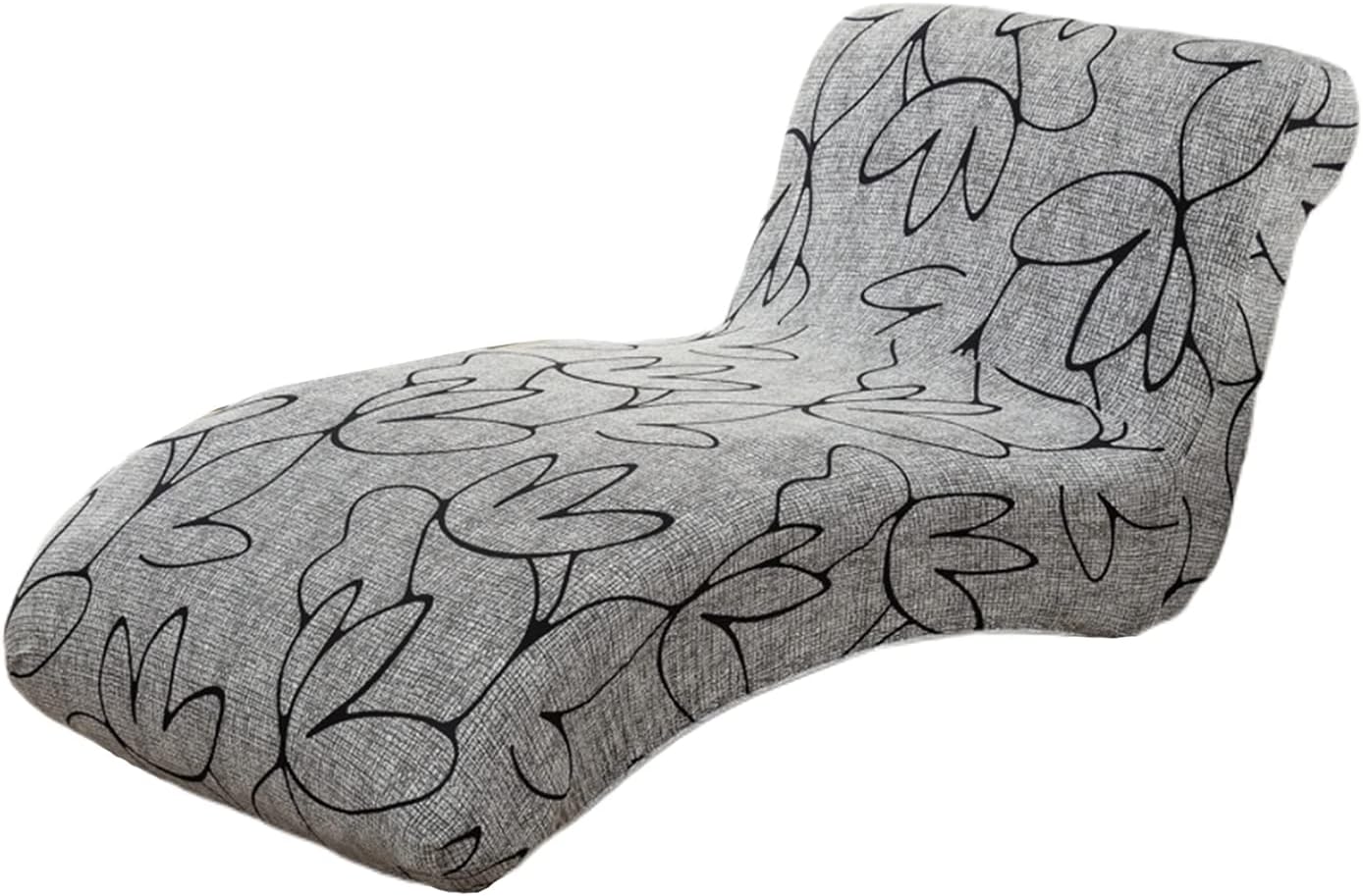 Stretch Chaise Lounge Cover Indoor Slipcover for Bedroom Chaise for Furniture Indoor Outdoor - A