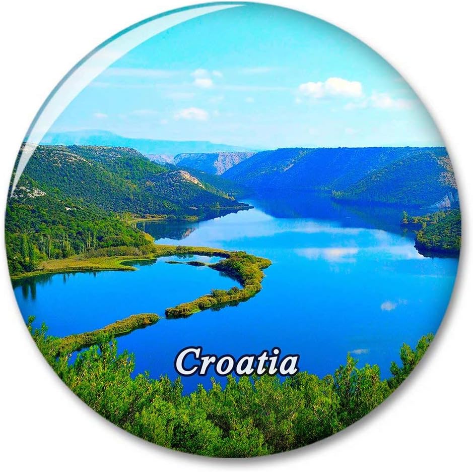 Croatia Krka Fridge Magnet Decorative Magnet Bottle Opener Tourist City Travel Souvenir Collection Gift Strong Refrigerator Sticker