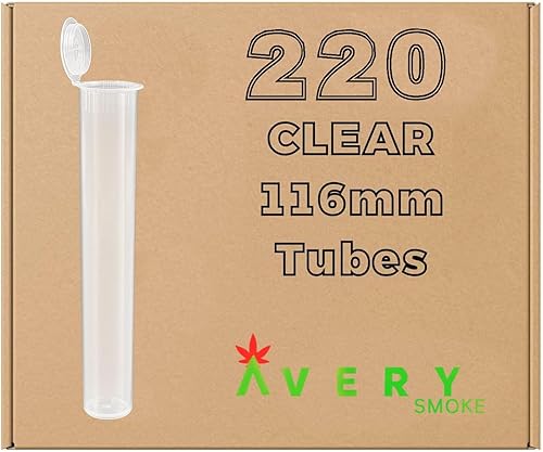 Tubos transparentes con parte superior, contenedor pre-enrollado a prueba de olores, frasco de plástico sin BPA, práctica junta superior, vial