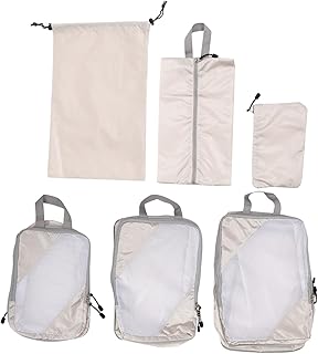 6Pcs Mala De Viagem Cubos De Embalagem De Produtos De Pessoal Para Viajar Cubos De Bagagem Para Embalar Cubos De Embalagem De Bagagem Para Viagens Cubos De Embalagem Para