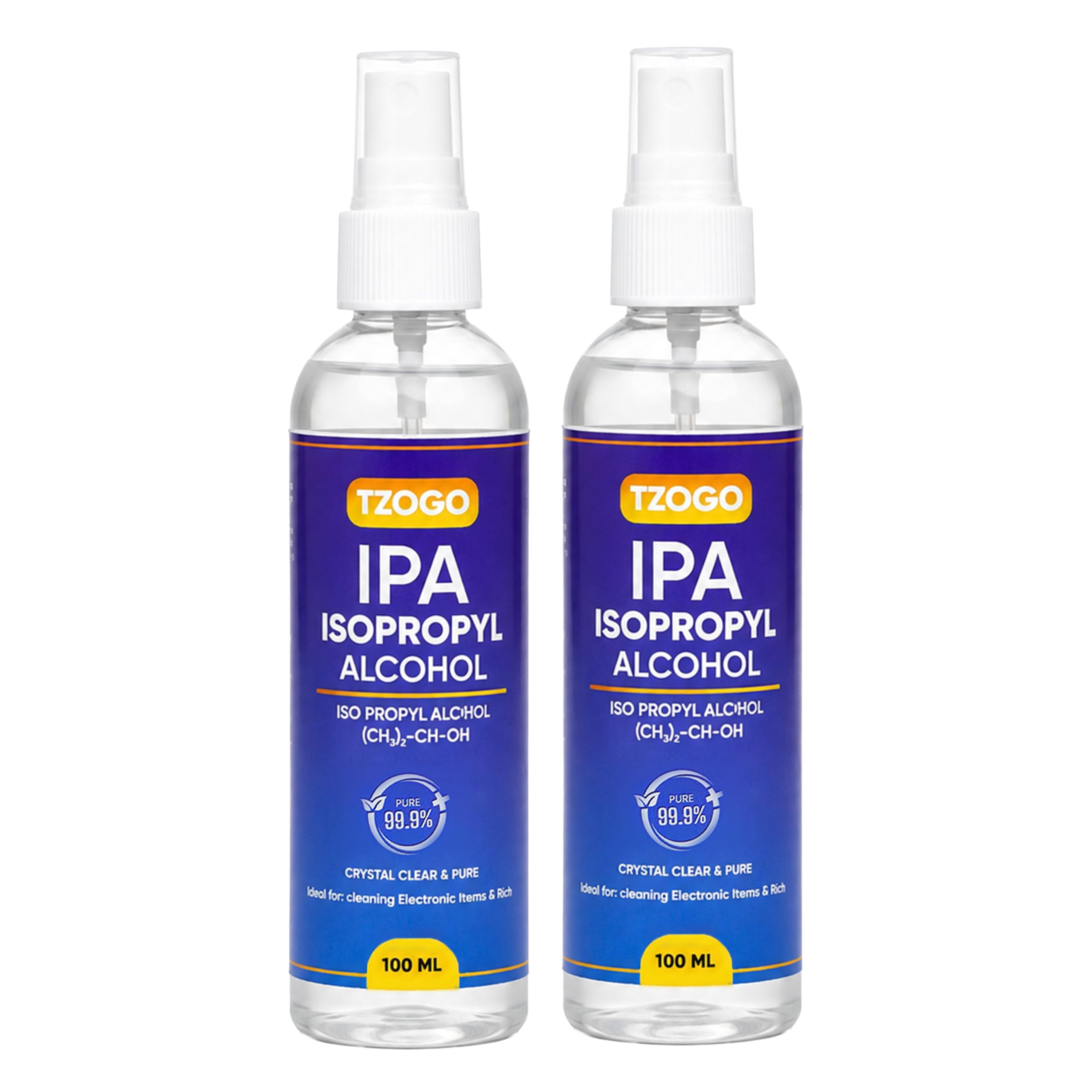 IPA Isopropyl Alcohol 99.9% Pure (100ml) | High Purity Isopropyl Rubbing Alcohol | Fast Evaporating Cleaner for Electronics, PCBs, Printers, Tools, Glass & DIY Cleaning-image-29